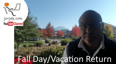 JORGEP032: Fall Day/Return from Vacation