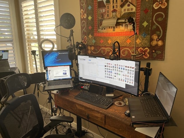 My Current Desk Setup (Geared toward Virtual Presentations)