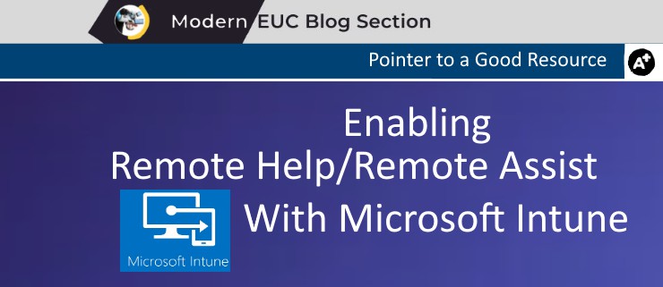 Enabling Remote Assist with Intune