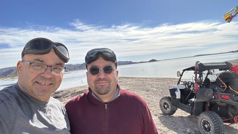 Off-Road Tales: 20241227 Lake Pleasant with Son