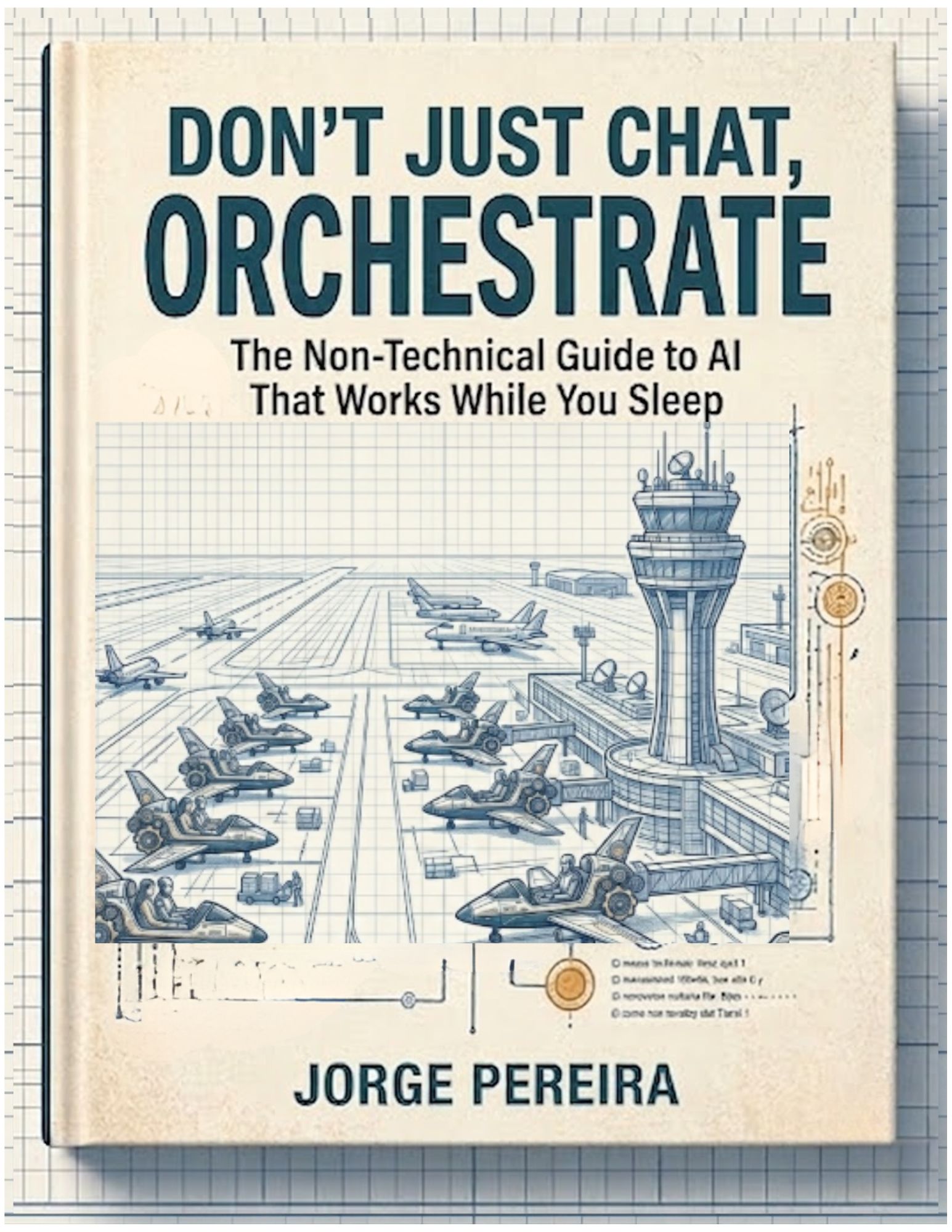 Don't Just Chat, Orchestrate Book Cover by Jorge Pereira