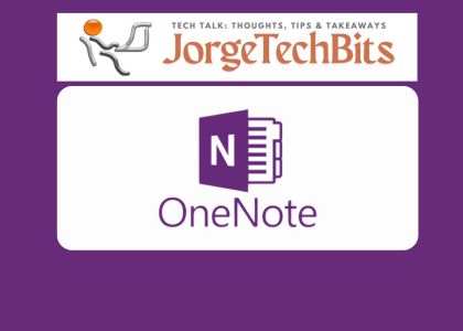 OneNote – The New Old Name