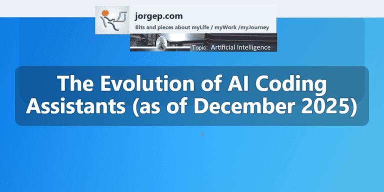 The Evolution of AI Coding Assistants (as of December 2025)