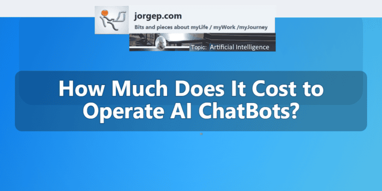 How Much Does It Cost to Operate AI ChatBots?