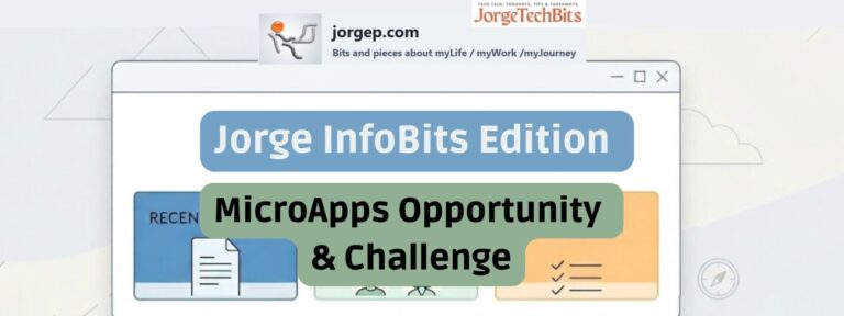 Jorge InfoBits 20260922: The MicroApp