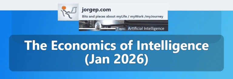 The Economics of Intelligence (Jan 2026)