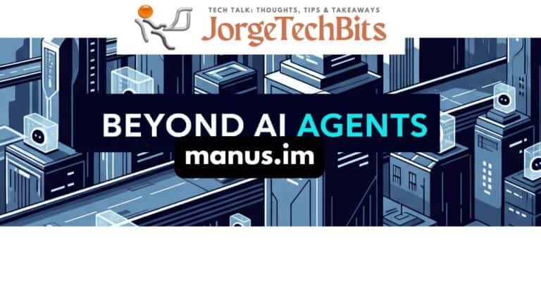 Beyond AI Agents: Manus AI