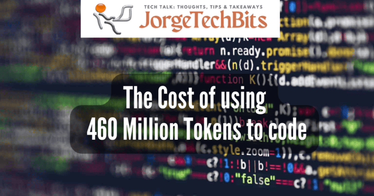 The Cost of 460 Million Tokens – Understanding Tokens, Token Types