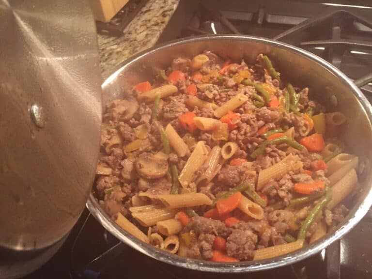 Simple Turkey Sausage Casserole