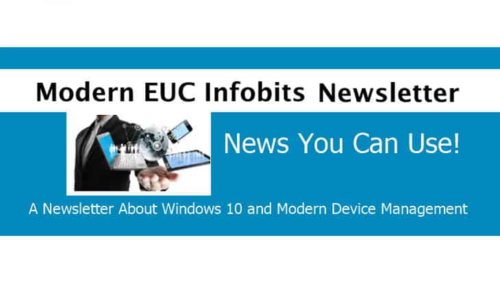 InfoBits – Windows 10 News You Can use Aug 2018