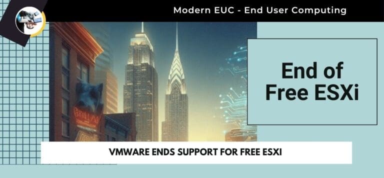 VMware ends support for free ESXi