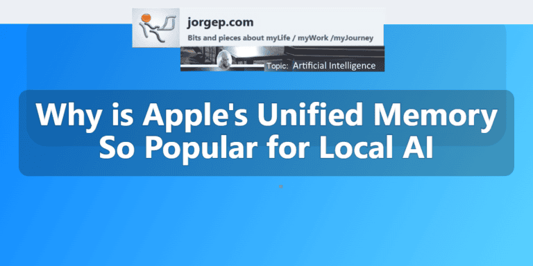 Why is Apple’s Unified Memory So Popular for Local AI