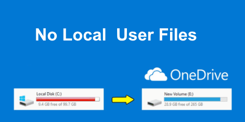 Restrict Saving Files To Local Drives